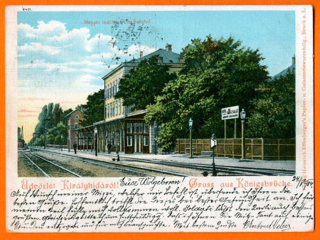 Bruckneudorf, Bahnhof