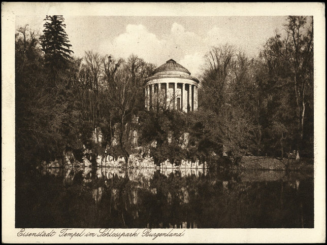 Eisenstadt, Tempel im Schlosspark