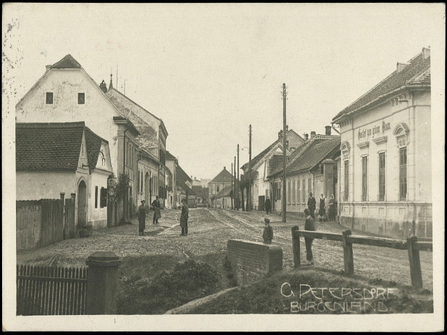 Großpetersdorf, gelaufen 1929