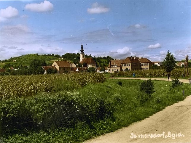 Jennersdorf, von Südosten