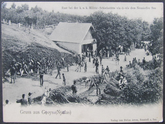 Jois, Milit�r-Schie�st�tte