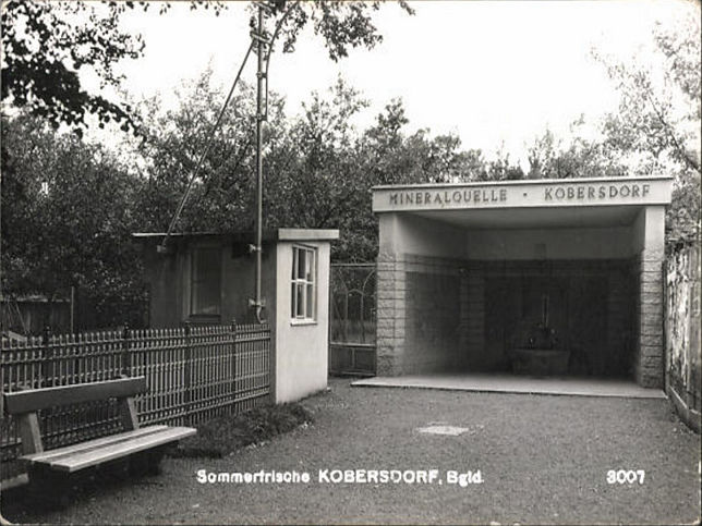 Kobersdorf, Mineralquelle
