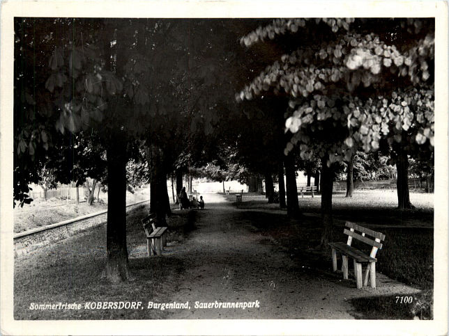 Kobersdorf, Sauerbrunnenpark