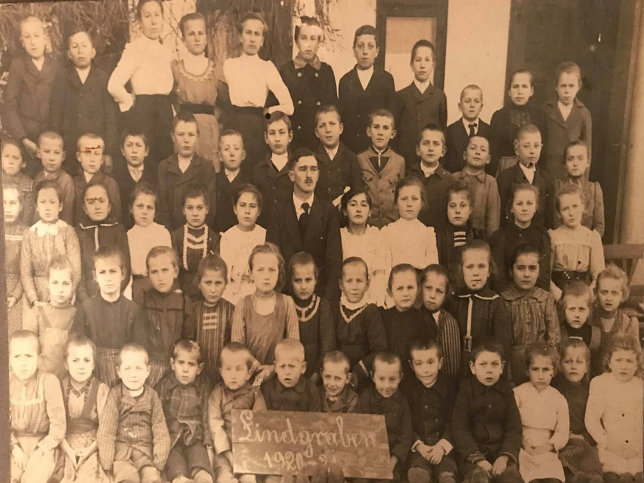 Lindgraben, Schulklasse 1920-1921