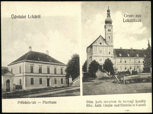 Lockenhaus, Pfarrhaus und Kirche