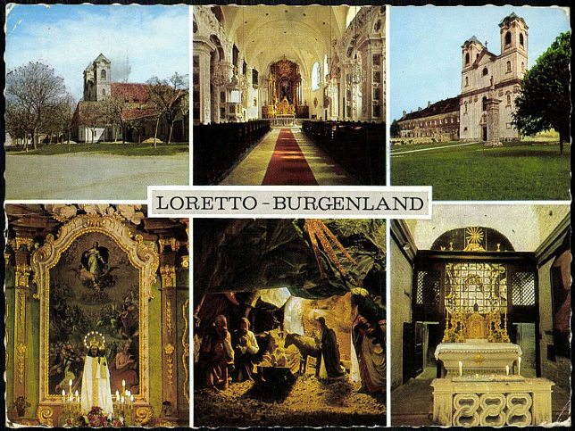 Loretto, Mehrbildkarte