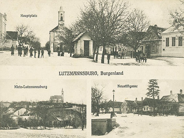 Lutzmannsburg, Mehrbildkarte