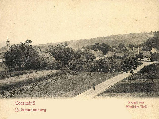 Lutzmannsburg, westlicher T(h)eil, 1909