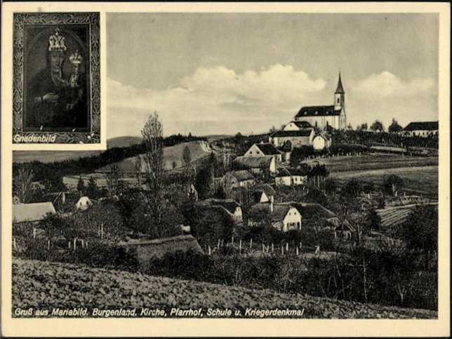 Maria Bild, Ortsansicht mit Gnadenbild