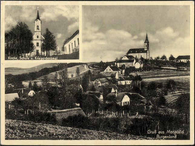 Maria Bild, Ortsansicht mit Kirche