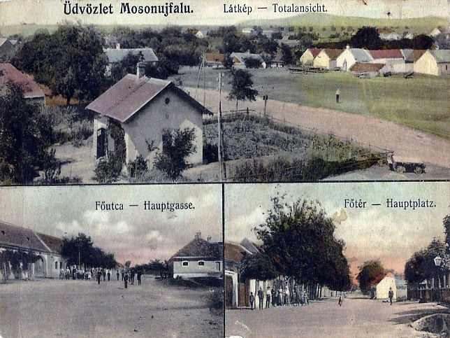 Neudorf bei Parndorf, Mehrbildkarte