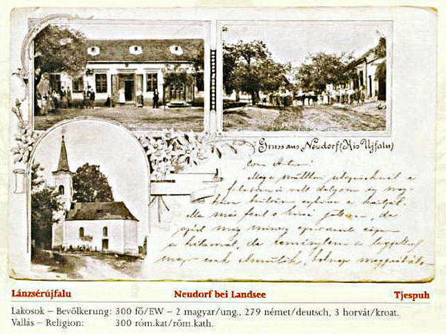 Neudorf bei Landsee, Mehrbildkarte