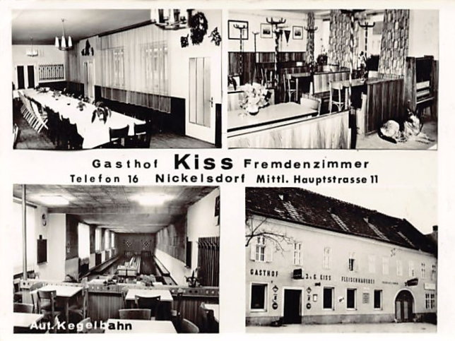 Nickelsdorf, Gasthof Kiss