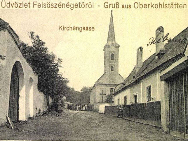 Oberkohlstätten, Kirchengasse 1904