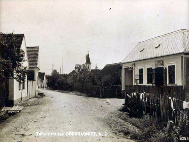 Oberrabnitz, Anfang der 1940er Jahre