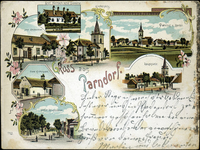 Parndorf, Mehrbildkarte