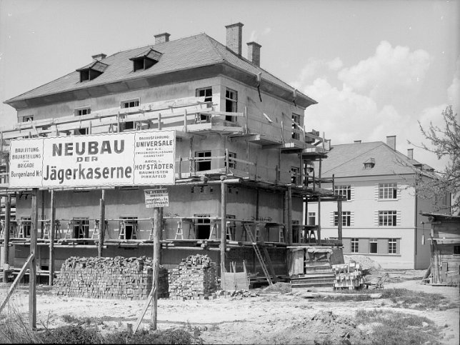 Pinkafeld, Jägerkaserne 1931