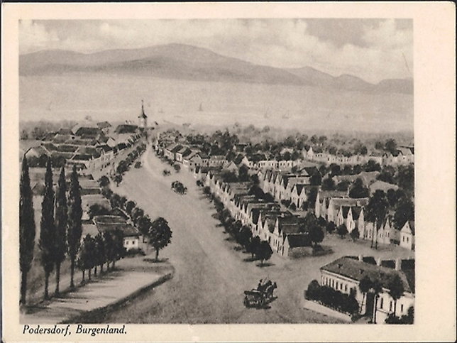 Podersdorf, Ortsansicht