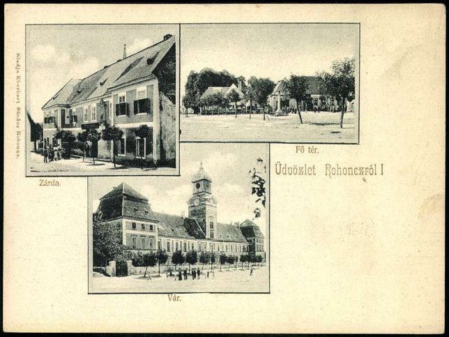 Rechnitz, Kloster und Schloss