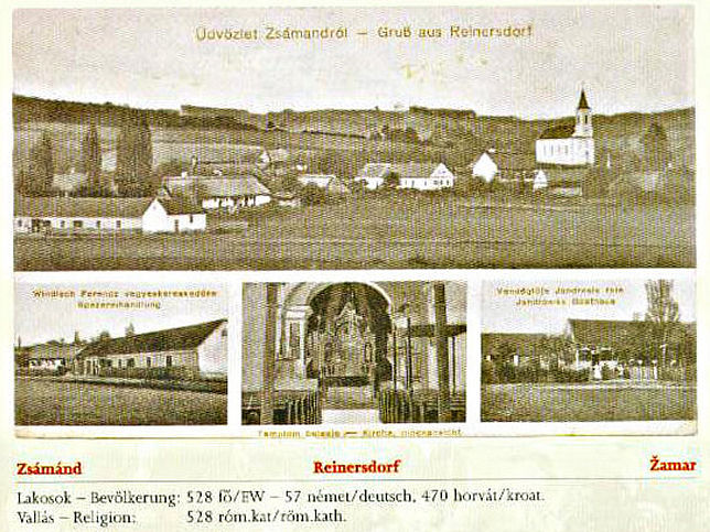 Reinersdorf, Mehrbildkarte