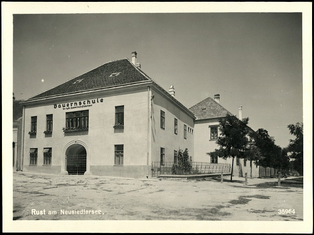 Rust, Bauernschule, 1939