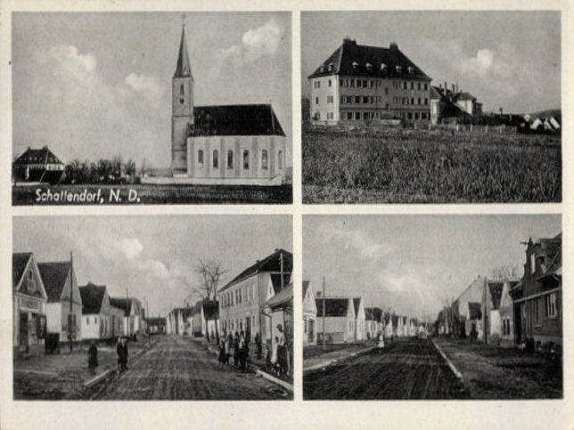 Schattendorf, Mehrbildkarte
