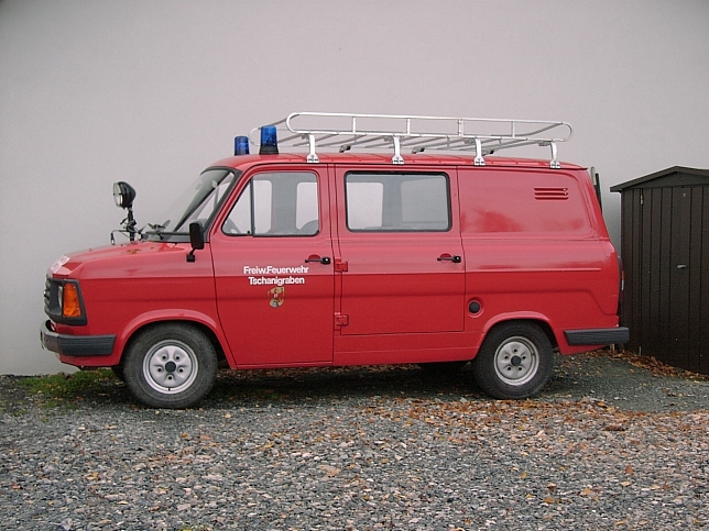 Tschanigraben, Feuerwehrauto Feuerwehr