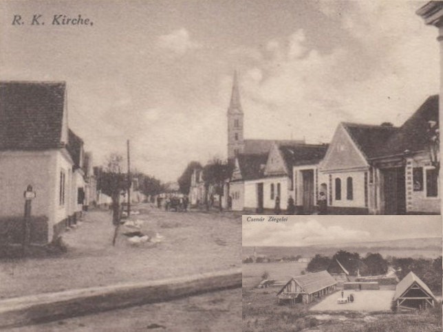 Unterpullendorf, Kirche und Ziegelei