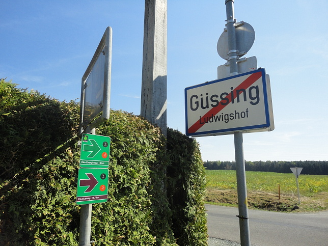 Ludwigshof, Ortstafel